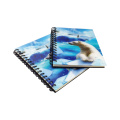 A5 impresión linda cuaderno de cuaderno de bobina 3D